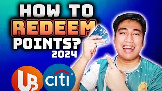 HOW TO REDEEM POINTS IN UNION BANK APP  CITI ACCOUNTS 2024  KuyaWils redeem rewardpoints [upl. by Ysabel664]