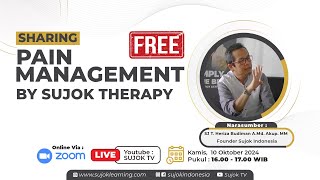 SHARING PAIN MANAGEMENT BY Sujok Therapy 87 SJ T Heriza Budiman AMd [upl. by Sugihara]