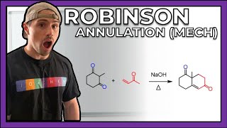 Drawing the Robinson Annulation Mechanism [upl. by Shepp]