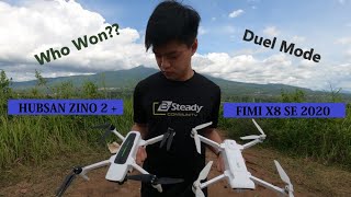 HUBSAN ZINO 2 PLUS VS FIMI X8 SE 2020  UNGGULAN MANA [upl. by Welker755]