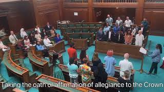 British Citizenship Ceremony  Public British Citizenship Oath or Affirmation at Camden Town Hall [upl. by Scottie]