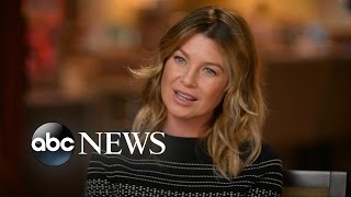 Greys Anatomys Ellen Pompeo Talks Aging in Hollywood [upl. by Etna]