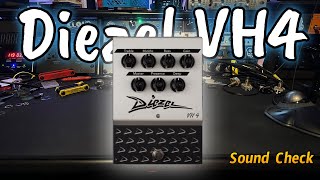 Diezel VH4 Preamp Pedal Sound Check [upl. by Boycey631]