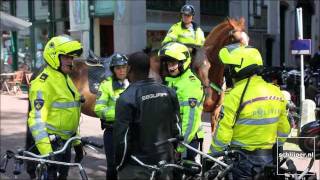 Amsterdam officers arrest man  July 1 2011 1729 [upl. by Claudine]