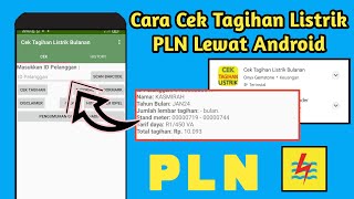 Cara cek tagihan listrik PLN lewat hp Android [upl. by Jaye]