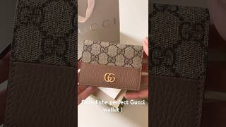 New Gucci wallet GG Marmont in dusty pink leather  🤍 [upl. by Sined152]