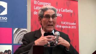 Aníbal Quijano en el III Congreso Latinoamericano y Caribeño de Ciencias Sociales [upl. by Pepper310]