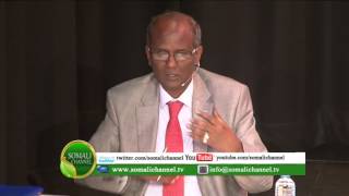 ISIRKA SOOMAALIDA  PROF Maxamed Cabdi Gaandi 22 08 2014 [upl. by Ahsikan354]