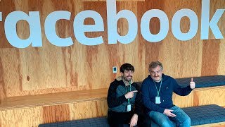 manodeSantoio visita nuevas oficinas de FACEBOOK en Silicon Valley [upl. by Ubald]