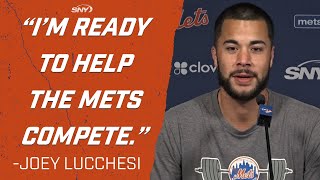 Joey Lucchesi sees himself being in the Mets starting rotation  New York Mets  SNY [upl. by Aicertal]