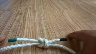 How To Tie A Square Knot StepByStep Tutorial [upl. by Attevad223]