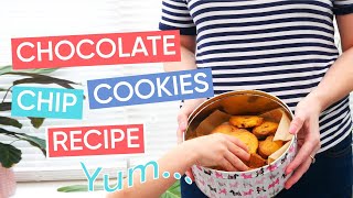 How To Make EasterThemed Chocolate Chip Cookies  Channel Mum [upl. by Enaid]