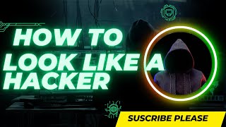 howto look like a hacker [upl. by Adnilab886]