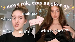 GLOW UP NOWOROCZNY🎉 było zabawnie i chyba nawet wyszło [upl. by Kiley492]