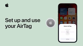 How to set up and use your AirTag  Apple Support [upl. by Otineb]