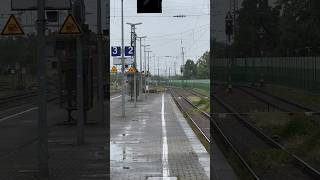 Plattling Ansage 📢👂🏼 trainspotting bavaria rain [upl. by Warram]