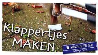 DIY klappertjes maken  Kun je zelf klappertjes maken  Tilburgs Mannen [upl. by Ilahtan]