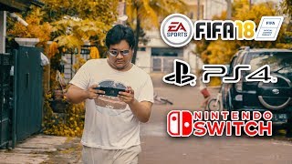 FIFA 18  PS4 VS Nintendo Switch  TAG RIPIW [upl. by Anna118]