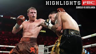 Canelo vs Berlanga FIGHT HIGHLIGHTS September 14 2024  PBC PPV on Prime Video [upl. by Tenaj945]