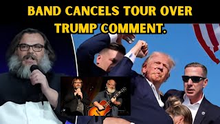 Jack Blacks Band Cancels Tour Amid Backlash Over Bandmates Comment on Trump Assassination Attempt [upl. by Nesyt569]