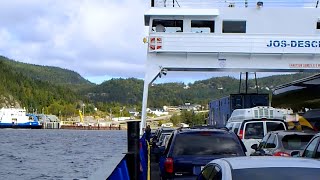 Traversier BaieSainteCatherine  Tadoussac Ferry [upl. by Aeslek967]