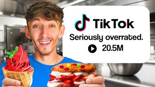 I Tried EVERY Viral TikTok Food [upl. by Yud415]