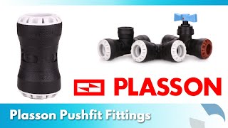 Plasson Pushfit Fittings [upl. by Euqinna]