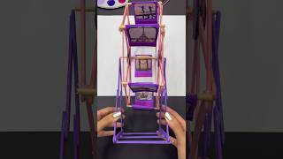 DIY BFF Ferris wheel 🎡💜 Tag your Bestie shorts diy handmade crafts bestfriend gift bff [upl. by Aracaj]