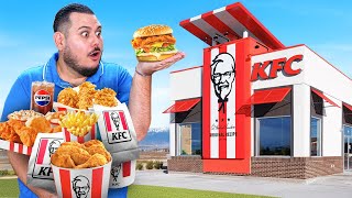 We ate the ENTIRE KFC menu [upl. by Mara]