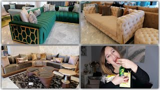 Salon moderne marocain 2021 et big haul vacance Oujda  Déco épices soins Maison Bencherif [upl. by Goldshell]