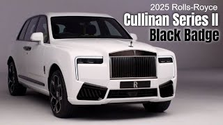 2025 Rolls Royce Black Badge Cullinan Series II Revealed [upl. by Frayne922]