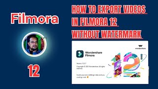 How to Remove Watermark From Filmora 12 Bangla  How to Export Videos in Filmora Without Watermark [upl. by Tannen]