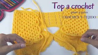 TOP CROCHET Puntos Básicos PASO A PASO [upl. by Deck395]