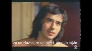 AQUELLAS PEQUEÑAS COSAS  JOAN MANUEL SERRAT  LETRA  SUBTITULADA ESPAÑOL [upl. by Lalita812]