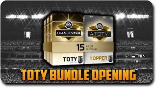 MUT 16 ToTY Pack Bundle Opening quotCan we pull another Team of the Yearquot [upl. by Azial942]