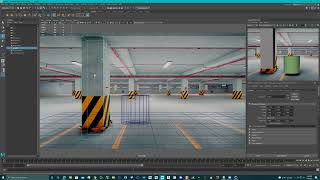 Autodesk Maya  Objects integrated on BackplateBackground PhotoImage Arnold Renderer [upl. by Ticknor]