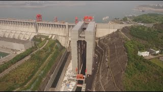 Worlds Largest Ship Elevator Opens at Three Gorges Dam in Central China [upl. by Bettzel634]