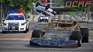 Ramping The Police in GTA RP  OCRP [upl. by Ordnael]