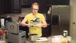 Making Banana Walnut Bread with a Cuisinart Breadmaker and Matt Granato [upl. by Shorter]