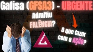 Gafisa FALIU  O que fazer com a AÇÃO  GFSA3 [upl. by Gabriel]