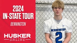 HuskerOnline 2024 InState Tour Bennington I Nebraska high school football I GBR [upl. by Horace]