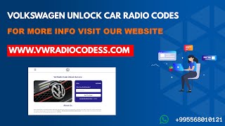 Comment obtenir un code radio VW  gratuitement [upl. by Lanae]