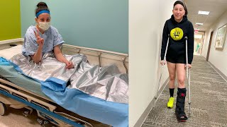 I ruptured my achilles  6 weeks post surgery [upl. by Breeze324]