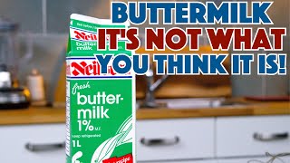 🔵 Truth About Buttermilk  What Is It How To Substitute [upl. by Nednyl]