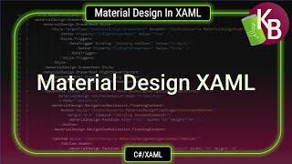 CWPF  Material Design in XAML work [upl. by Einnod275]