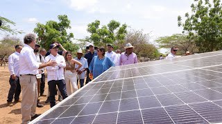 Presidente Gustavo Petro entrega la primera planta potabilizadora de agua en Manaure La Guajira [upl. by Helga]