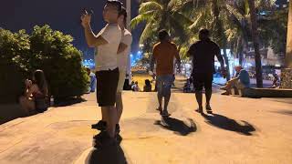 4K How is Thailand Now Pattaya Beach Road Freelancers [upl. by Sjoberg]