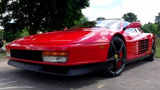 How a Ferrari Testarossa Performs with Modern Parts [upl. by Ginsburg]