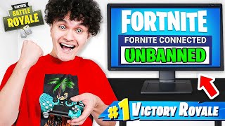 FAZE JARVIS GETS UNBANNED ON FORTNITE Hypnotize Prank [upl. by Niaz]