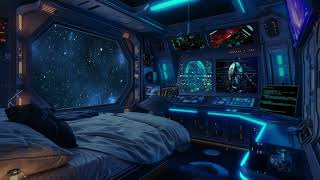 🚀 Galactic Harmony 24 Hours Sci Fi Ambience for Relaxation Study and Tinnitus Relief 💤 [upl. by Lessig]